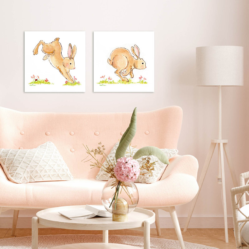 Studio Series - Bunnies - Ensemble de toiles tendues avec châssis - Collection Hamon