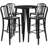 Posey Round 4 - Person 35.25" Long Dining Set-243295000-191640447