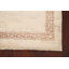 Tapis beige en laine noué à la main de conception unique 3 pi 2 po x 5 pi New Age