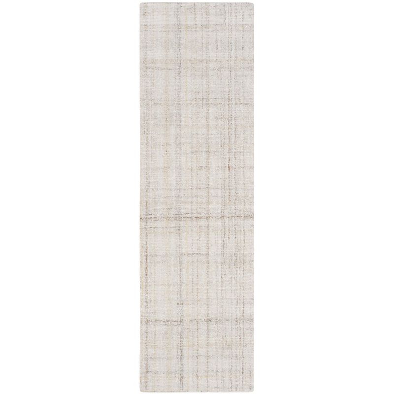Gaten Hand Tufted Performance Rug, Runner 2' x 12'