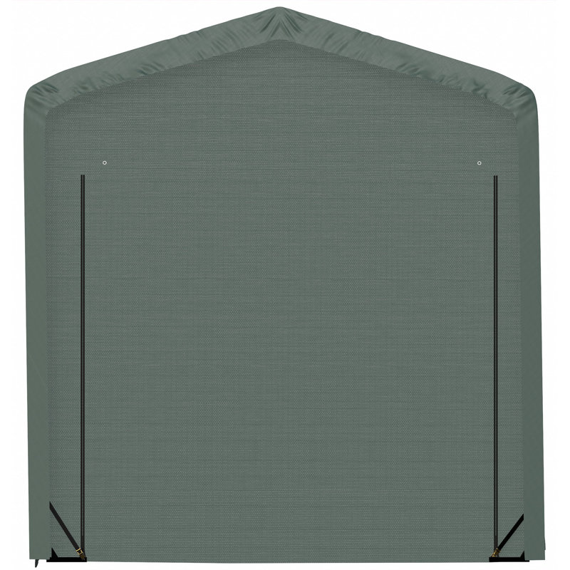 ShelterTube Wind and Snow-Load Rated Garage, 14x36x16 Green