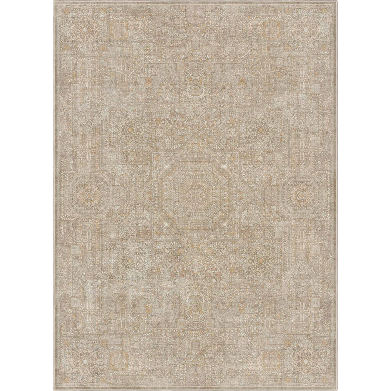 Espy Amman Vintage Oriental Area Rug, Rectangle 5'3" x 7'3"
