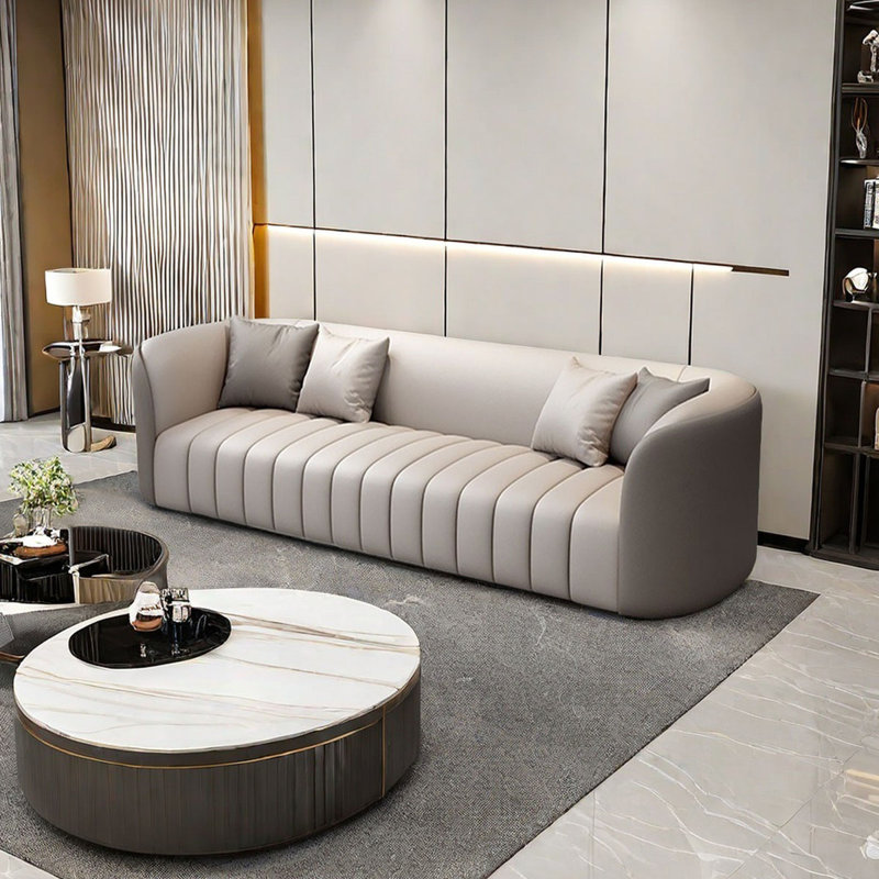 Ansen, H 28,34 po x l 55,11 po x P 31,49 po, 2, Gris / gris