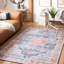 Tapis oriental bleu / rouille Deblois-1749113333