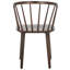 Baek 45cm Solid Spindle Back Arm Chair-132421090