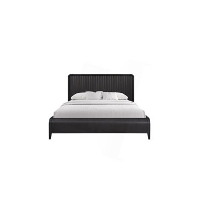 Queen Waterfall Panel Bed