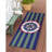 Rushsylvania Striped Polyester Kitchen Mat-1767460408
