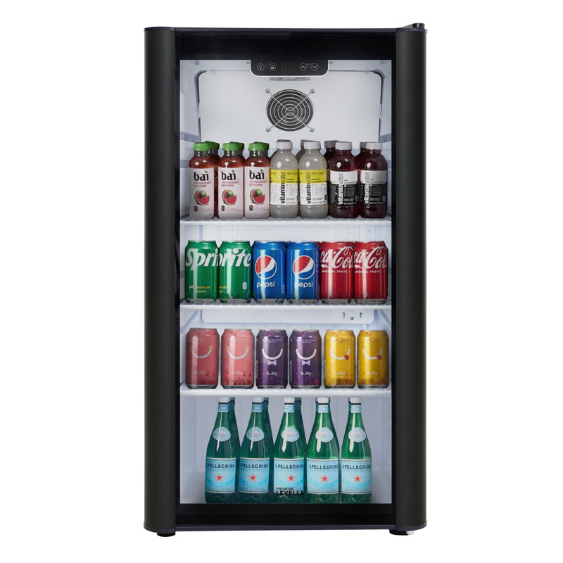 Réfrigérateur à boissons de qualité supérieure 3,1 canettes 138 (12 oz.) Premium, Noir