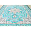 Tapis turquoise/gris oriental Crediton-169360301