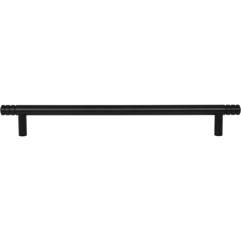 Griffith 12" Center to Center Bar/Handle Pull, Matte Black, 12"