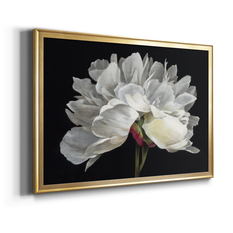 Éclairage du matin - Reproduction de photo sur toile, H 30,5 po x l 42,5 po x P 1,5 po, Doré