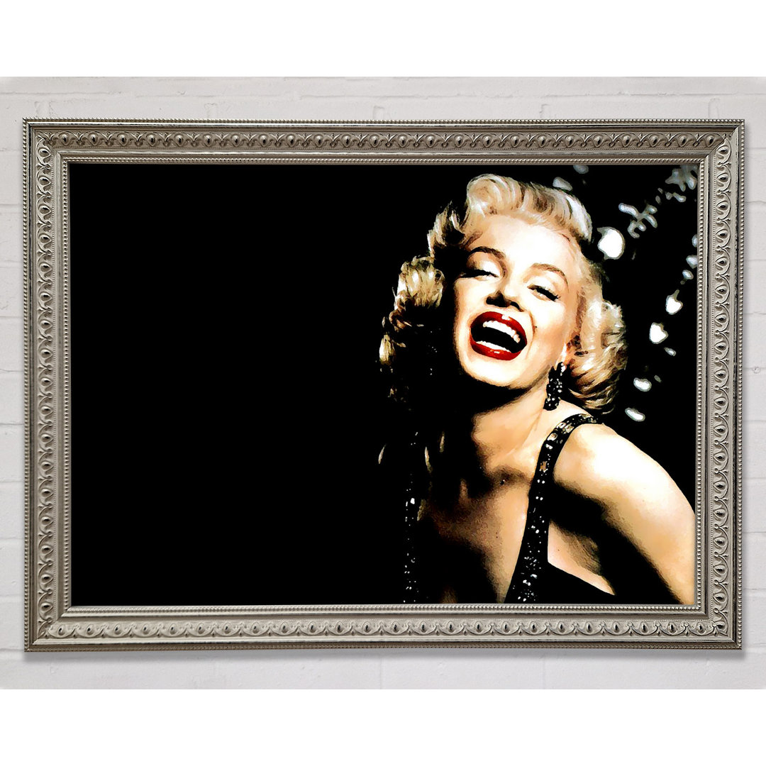 Marilyn Monroe Sparkle - Einzelner Bilderrahmen Kunstdrucke