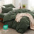 Bedsure Duvet Cover Queen Size with Fitted Sheet - 4 Pieces Prewashed Cotton-Like Extra Soft Bedding Set-106246520-106246521