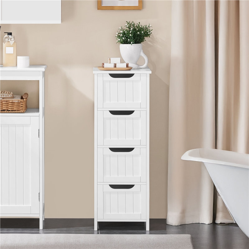 Auryon Bathroom Cabinet, White