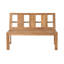 Ilarie Outdoor Teak Bench-744350460