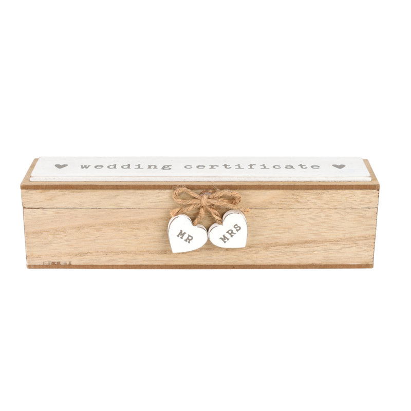 Schulman Wood Gift Card Holder