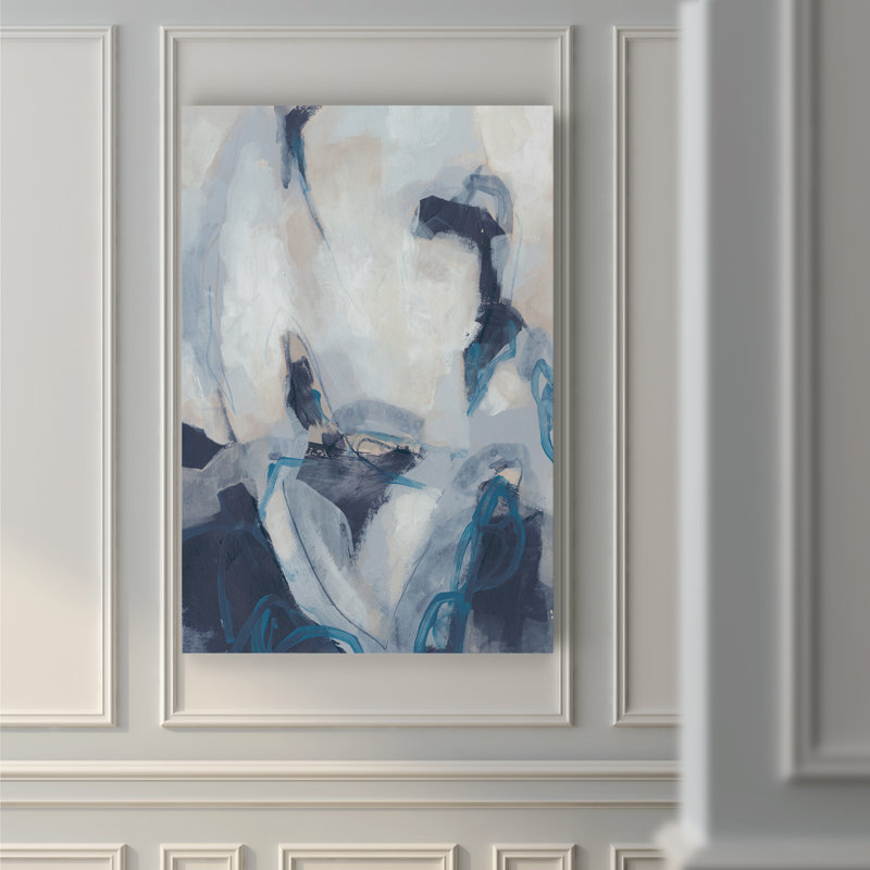 «Blue Process II», reproduction sur toile, H 12 po x l 8 po, Toile tendue, Sans cadre