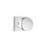 Passage Round Knob with Square Rose-1979418739