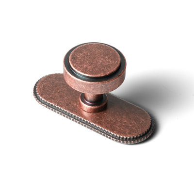 1.2'' Diameter Circle Knob With Backplate（G019） Multipack