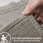 Tapis de bain 100% coton doux et antidérapant, lavable à la machine-1695331037-1695331032