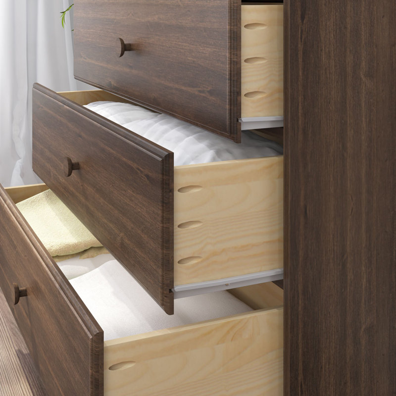 Commode 3 tiroirs Adrundhati, Noyer