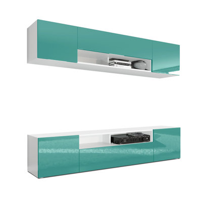 Mcalpine Unfinished Floating Entertainment Centre