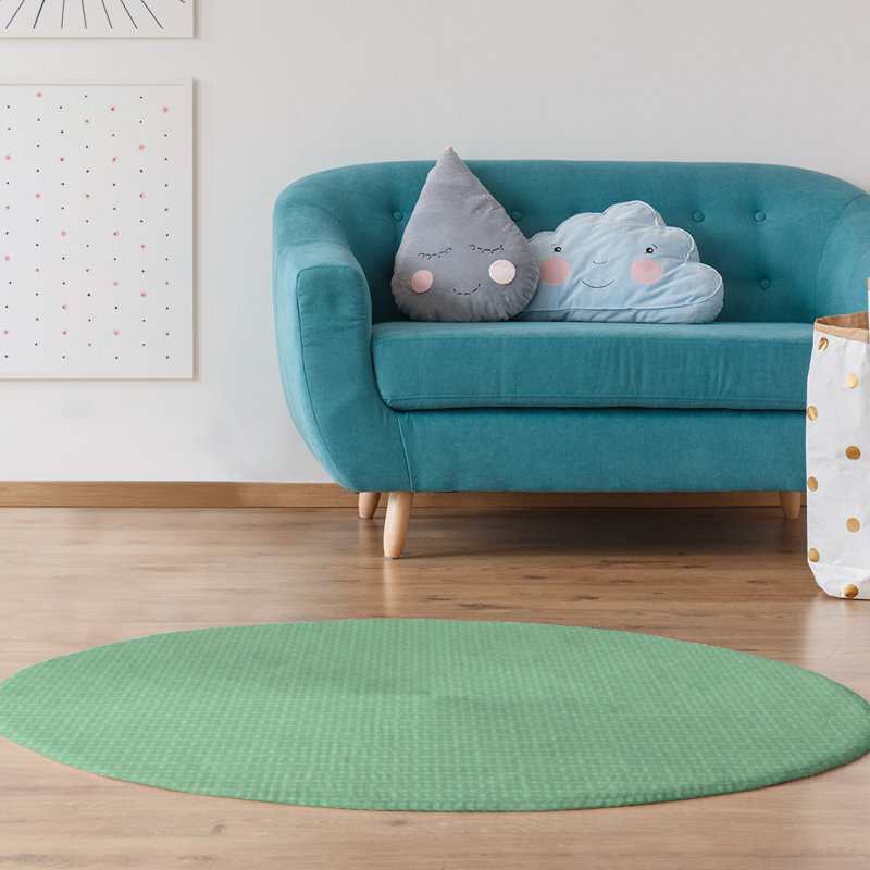 Tapis de zone verte napperon classic, Rond 5 pi