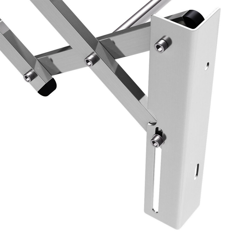 Porte-séchoir à fixation murale extensible