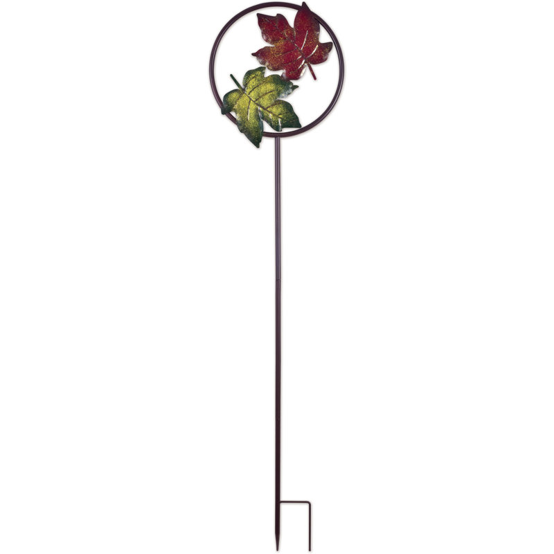 Piquet de jardin à feuilles d'érable