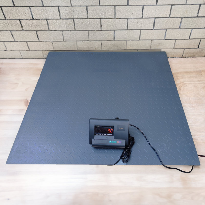 FixtureDisplays® Balance numérique en acier robuste 4 x 4 pieds au sol 