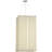 Quadrato 12 - Light Nickel Square/Rectangle Pendant