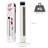 NETTA Tower Fan, 36 Inch Oscillating With Remote Control, LED Display, 3 Speed Settings With Timer-69992571