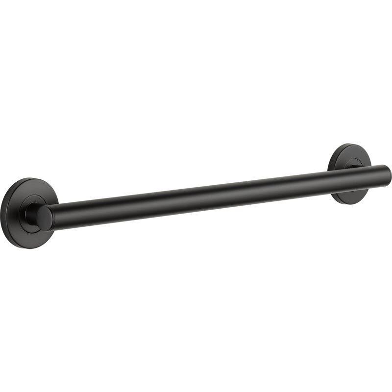 Barre d'appui 24 po Bath Safety, Noir mat