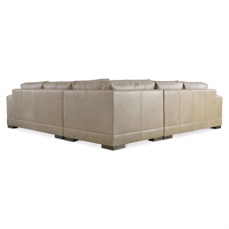 Bernhardt Lars 3 - Piece Upholstered Sectional, 28" H x 110.5" W x 110.5" D, Symmetrical