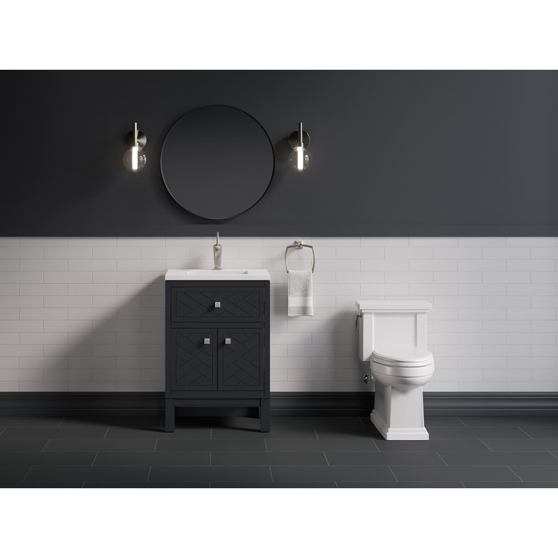 24.31 in. Vanity, Slate Gray