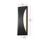 Nyran Outdoor Wall Sconce in Black
