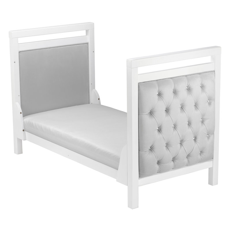 Babymore Velvet Deluxe Cot Bed