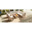 Ensemble de meubles de patio 4 pièces avec chaises pivotantes Go-875143147-875143057