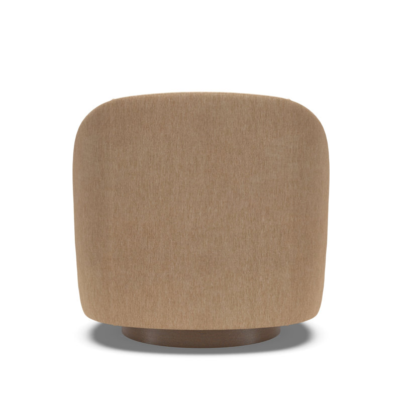 Genevieve Swivel Chair, 2713-16, Walnut