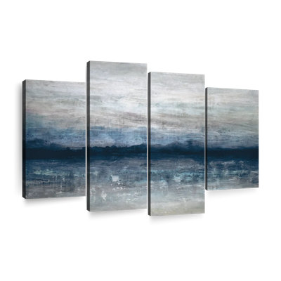 " Shimmer Abstract " 4 - Pieces