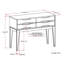 Console de couloir - Brun noyer