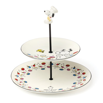 Lenox Chef Snoopy Tiered Server
