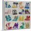 « placard of chaussures », peinture sur toile-96535048-96535044
