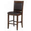 Chaise de comptoir rembourrée (ensemble de 2)