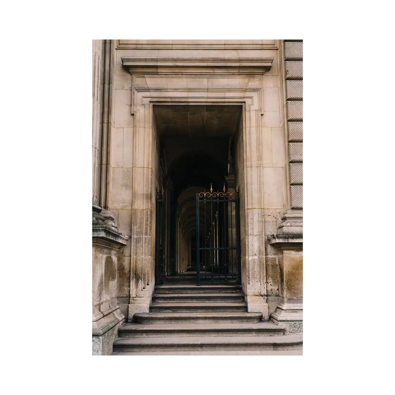 Louvre VI by Bethany Young - Print on Canvas, Wrapped Canvas, 30.48cm H x 20.32cm W x 1.91cm D
