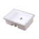 Cube 21.75'' L Bathroom Sink