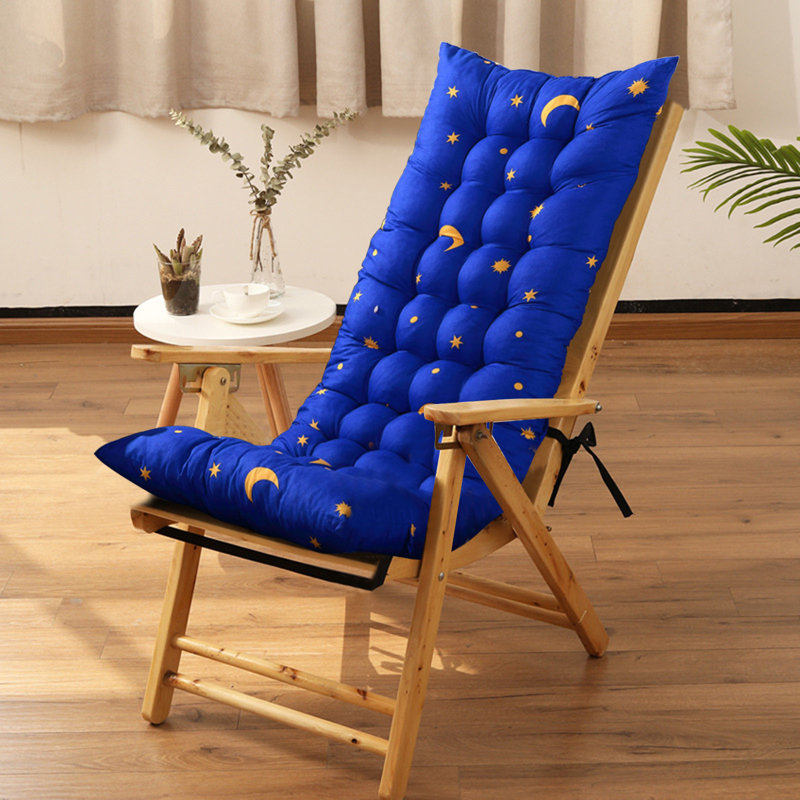 Seat Cushions For Home Use  Tufted Corduroy Floor Cushions For Living Room Tatami  43.3 Inch, Blue