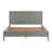 Arden 5-Piece Bedroom Set - Queen Bed, Two 2-Drawer Nightstands, 5-Drawer Chest, 6-Drawer Double Dresser, Solid Pine Wood, Light Driftwood Finish, Modern Rustic Style-87732036-87732038