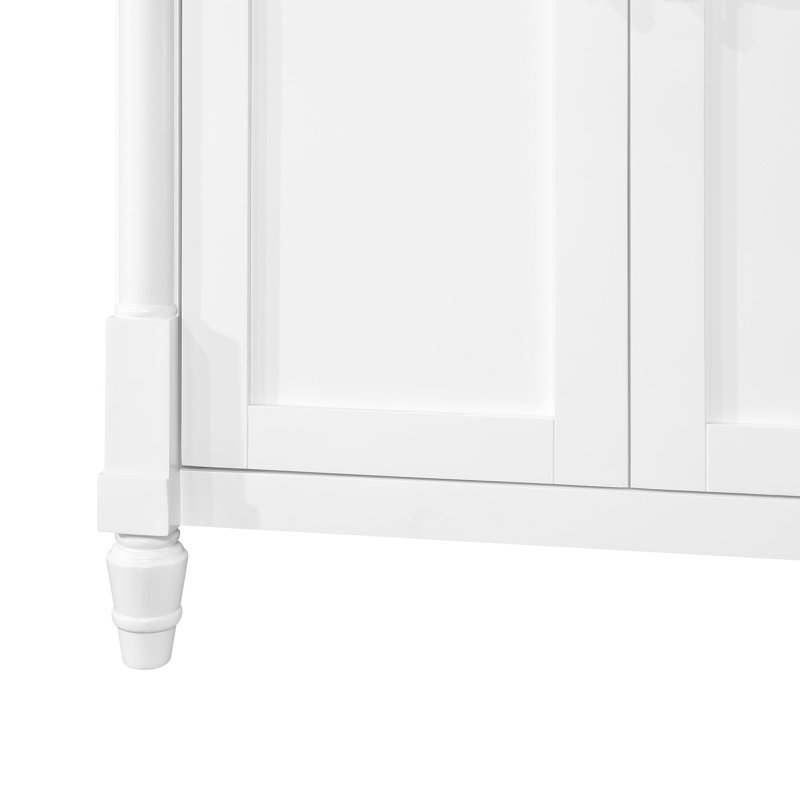 Meuble-lavabo simple 42 po Burdick, Blanc pur