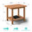 3-piece Hdpe Outdoor Rocking Chair Set With Side Table, All-weather Poly Rockers For Porch, Patio & Garden-1605083244
